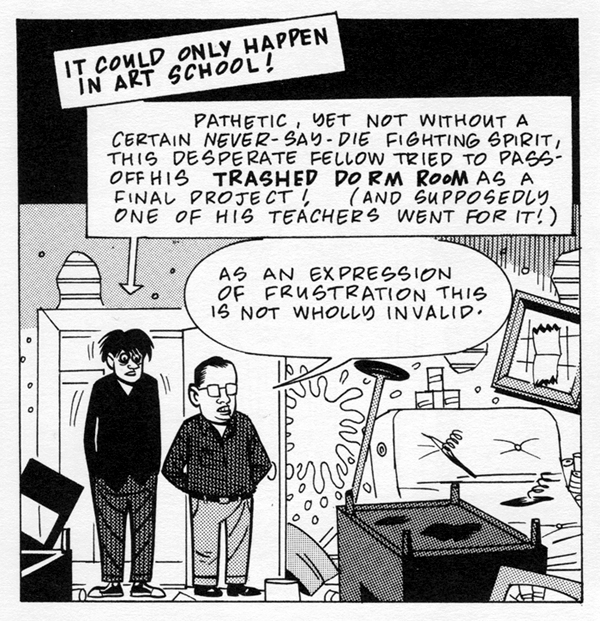 Daniel Clowes, Art School Confidential, 1991