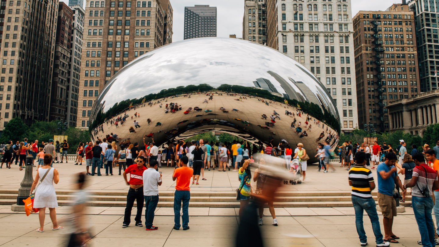 Anish Kapoor, Cloud Gate, 2006, Chicago